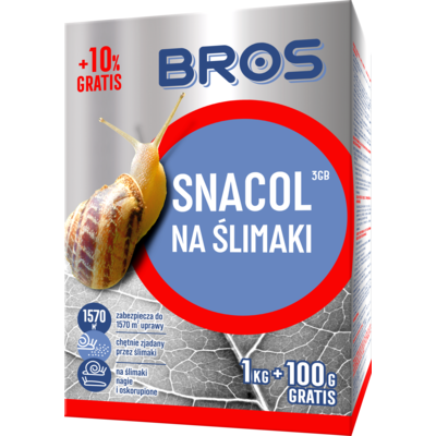 Фото - Інший садовий інструмент BROS Preparat na ślimaki Snacol 3GB 1 kg 