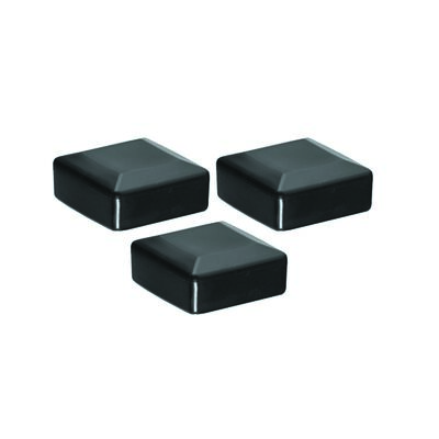 Kapturek czarny 5 x 5 cm 3 sztuki Polbram