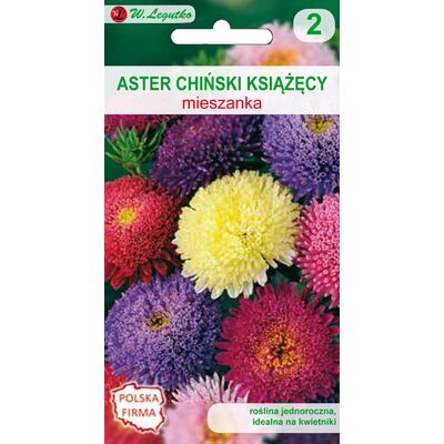 Aster chiński książęcy mieszanka W.Legutko