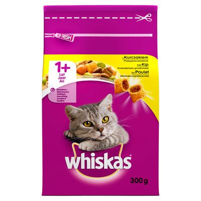 Whiskas Dorosły z kurczakiem 300g DARMOWA DOSTAWA OD 95 ZŁ!