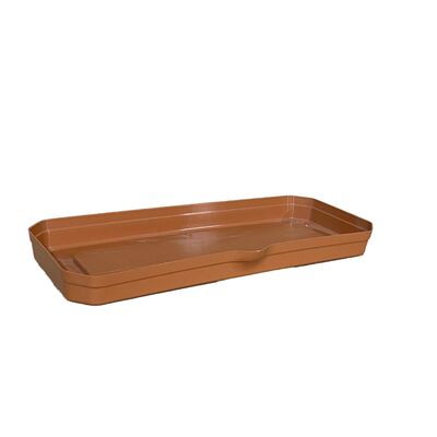 Podstawka do skrzynki balkonowej 40 cm  terakota