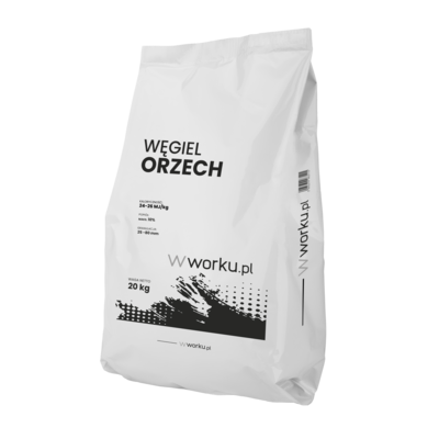 Węgiel orzech 24 MJ/kg 20 kg