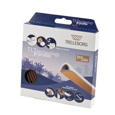 Uszczelka gumowa PROFIL P 2 x 3 m kartonik T