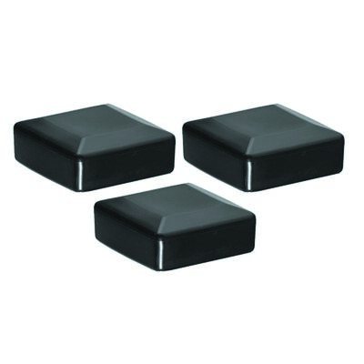 Kapturek czarny 7 x 7 cm 3 sztuki Polbram