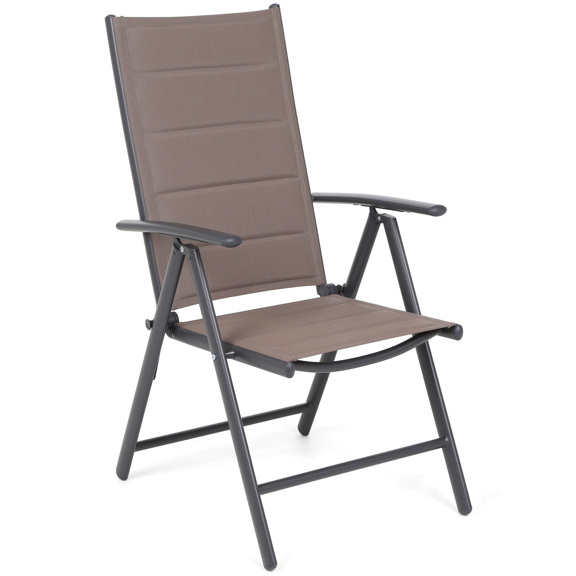 Krzesło ogrodowe aluminiowe Ibiza Grey / Taupe