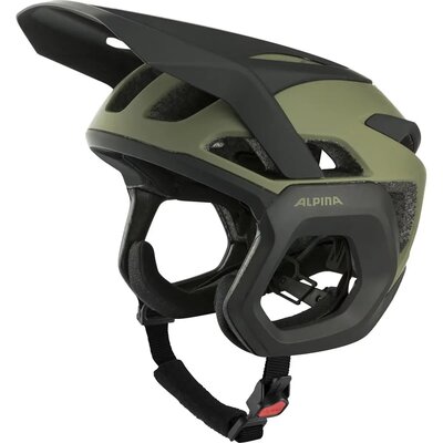 Kask rowerowy ALPINA Rootage Evo Zielony MTB (rozmiar 52-57)