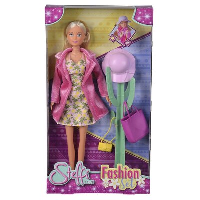 Lumarko Lalka Steffi Zestaw Fashion Moda Kaktus