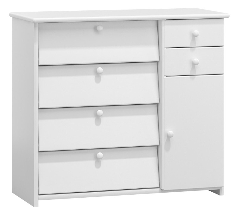 Szafka na buty sosnowa nr12 biała