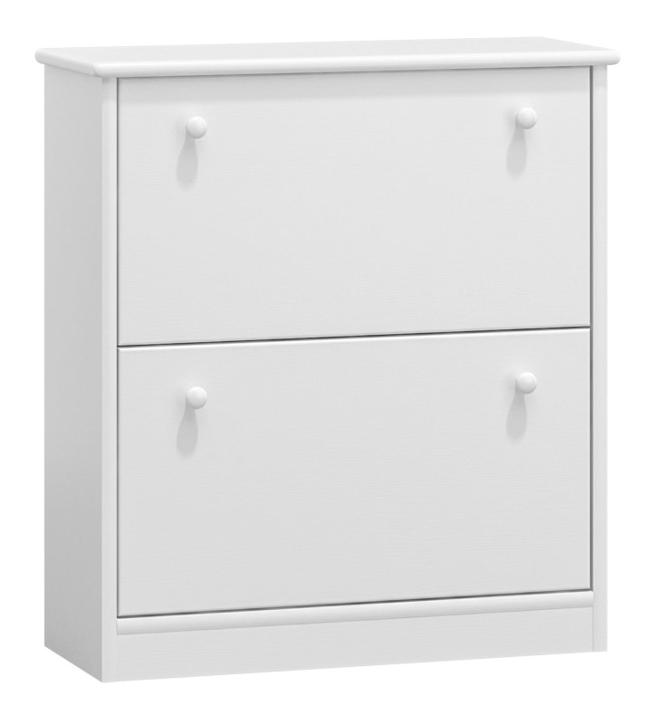 Szafka na buty sosnowa nr5 biała