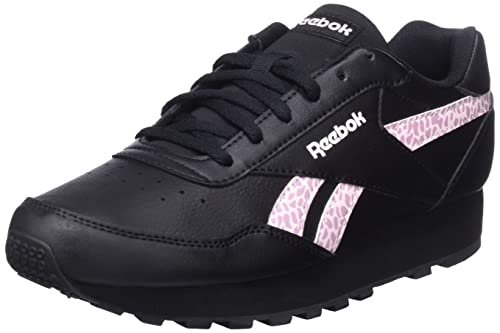 Reebok Męskie trampki do biegania Rewind, Czarna porcelana różowa czarna, 37 EU