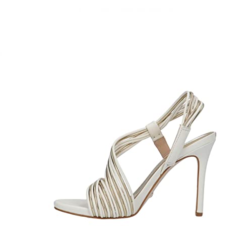 Guess Faize, Sandały damskie, Biała platyna, 37 EU