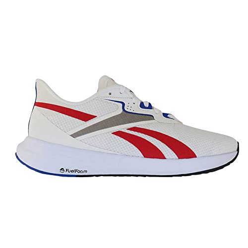 Reebok Męskie trampki Energen Run 3, kreda/wektor niebieski/czerwony wektorowy, rozmiar 6,5, Chalk Vector Blue Vector Red, 40 EU