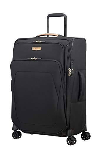 SAMSONITE Spark Sng Eco Spinner 67 Expandable walizka, 67 cm, 92 l, Eco Black