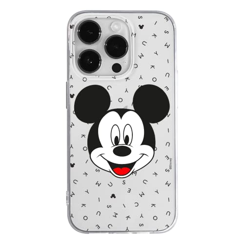 ERT GROUP etui na telefon Apple Iphone 14 PRO MAX, case oryginalny i oficjalnie licencjonowany przez Disney, wzór Mickey 020, optymalnie dopasowane, plecki z TPU cześciowo przeźroczyste