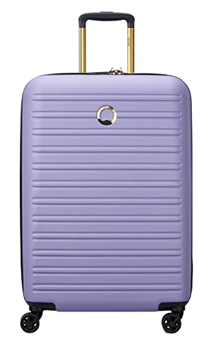 DELSEY PARIS - SEGUR 2.0 - Twarda walizka - 4 podwójne koła - 70cm - M - Lawenda