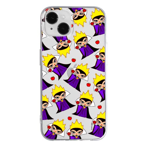 ERT GROUP etui na telefon Apple Iphone 14, case oryginalny i oficjalnie licencjonowany przez Disney, wzór Evil Queen 003, optymalnie dopasowane, plecki z TPU cześciowo przeźroczyste