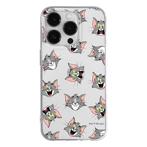 ERT GROUP etui na telefon Apple Iphone 14 PRO MAX, case oryginalny i oficjalnie licencjonowany przez Tom and Jerry, wzór Tom and Jerry 007, optymalnie dopasowane, plecki z TPU cześciowo przeźroczyste