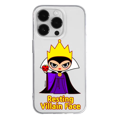 ERT GROUP etui na telefon Apple Iphone 14 PRO, case oryginalny i oficjalnie licencjonowany przez Disney, wzór Evil Queen 002, optymalnie dopasowane, plecki z TPU cześciowo przeźroczyste