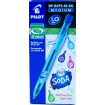 Pilot Długopis B2P olejowy Soda BG niebieski p10 PIBP-B2PS-M-LBL-BG