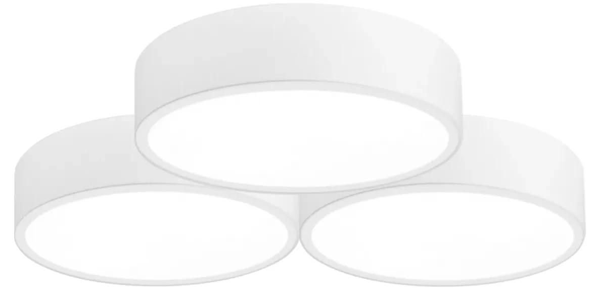 REA OSW-07878 LAMPA APP879-C TRIPLE WHITE 40cm