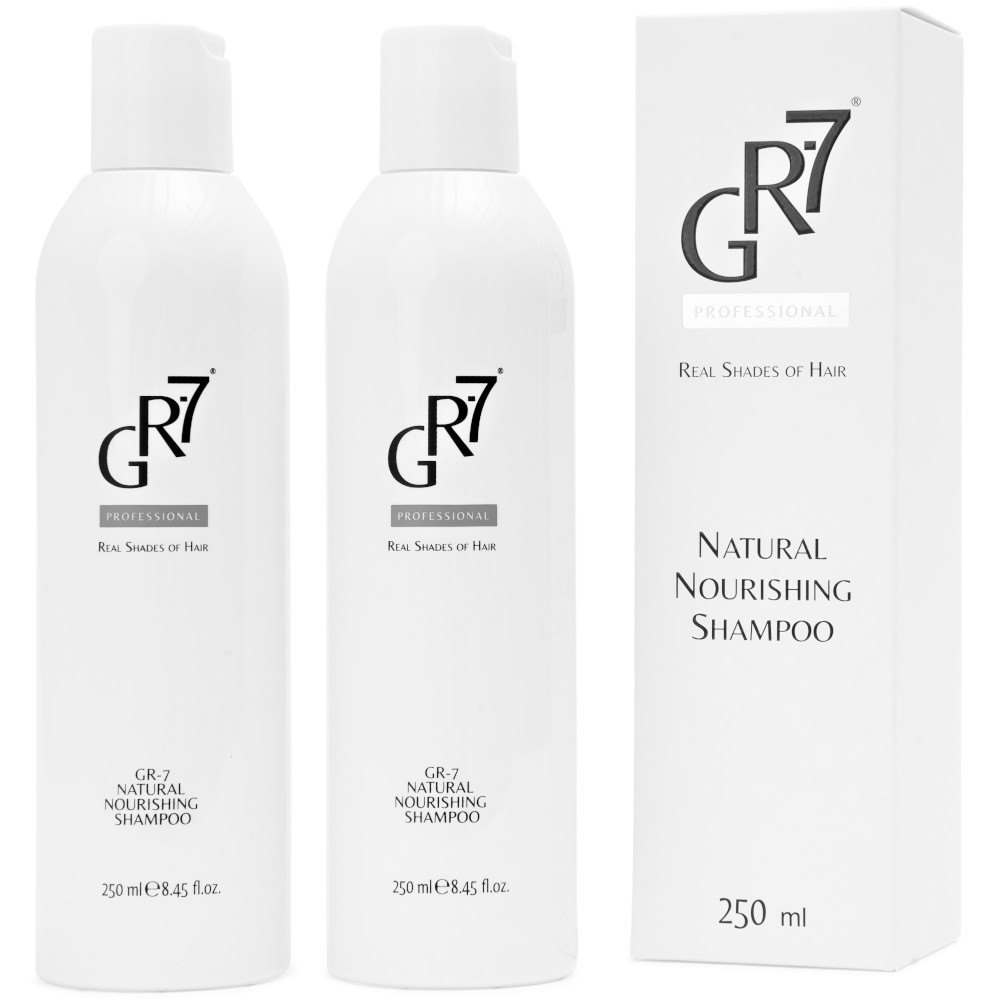 GR-7 naturalny szampon odżywczy, zestaw, 2x250ml