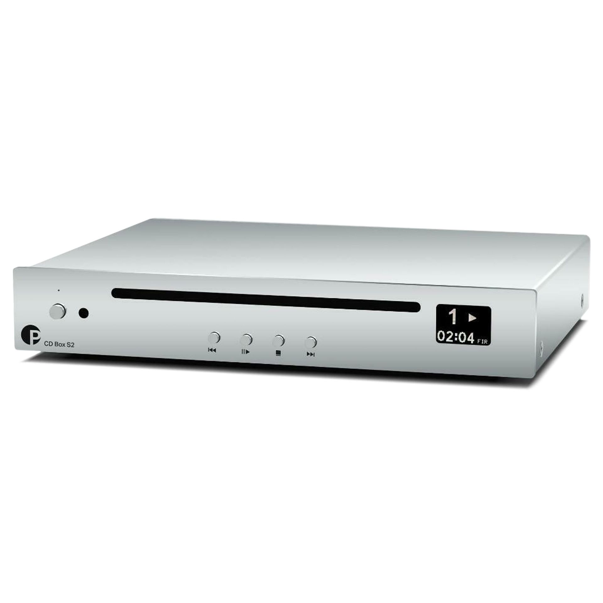 Pro-Ject CD Box S2 – Odtwarzacz audio CD High-End Chrom ✦ SALON ✦ ZAPYTAJ O RABAT ✦ RATY 30x0%