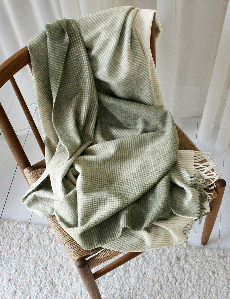 Elvang Pled wełniany Horizon Bottle Green