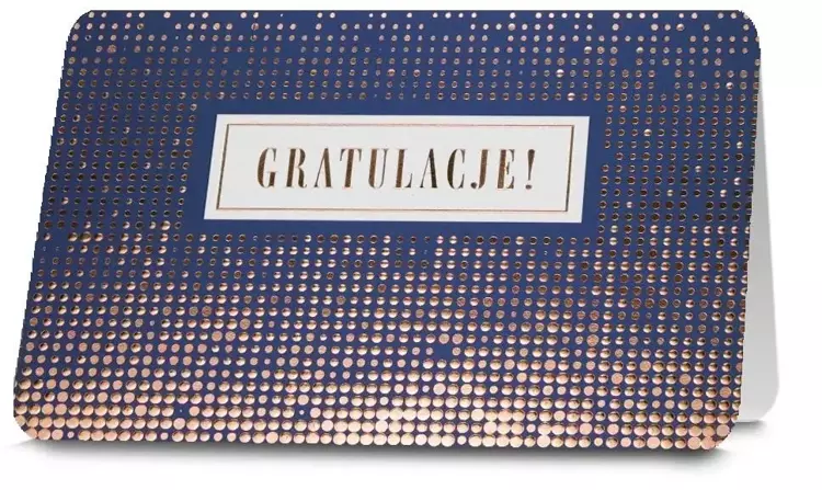 Karnet B6 Gratulacje - Pan Dragon