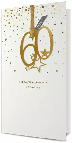 Karnet KL Urodziny 60 - Pan Dragon