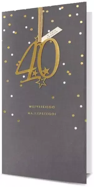 Karnet KL Urodziny 40 - Pan Dragon