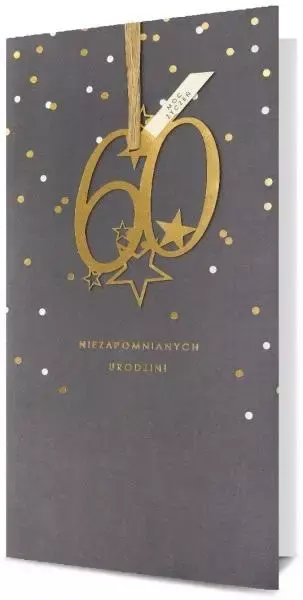 Karnet KL Urodziny 60 - Pan Dragon