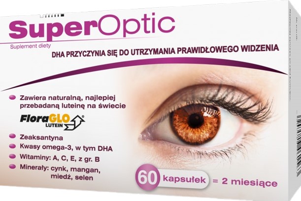 MEDANA PHARMA SPÓŁKA AKCYJNA Superoptic 60 Kapsułek