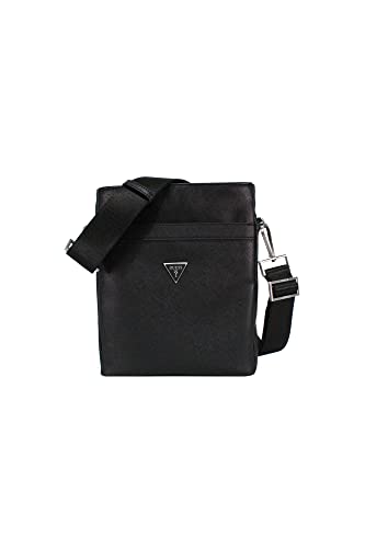Guess CERTOSA SFFN SMRT CM, Plecak Mężczyzna, Black, Jeden rozmiar, Czarny