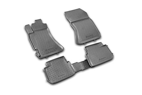 Element antypoślizgowa gumowa mata podłogowa 3D do Subaru Forester 08-13