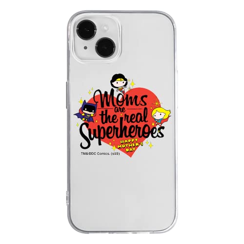 ERT GROUP etui na telefon Apple Iphone 14, case oryginalny i oficjalnie licencjonowany przez DC, wzór Super Girls 005, optymalnie dopasowane, plecki z TPU cześciowo przeźroczyste