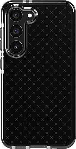 Tech21 Evo Check do Samsung Galaxy S23 - Smokey Black 4,9 m ochrona przed upadkiem, odporne na wstrząsy, odporne na zarysowania etui na telefon