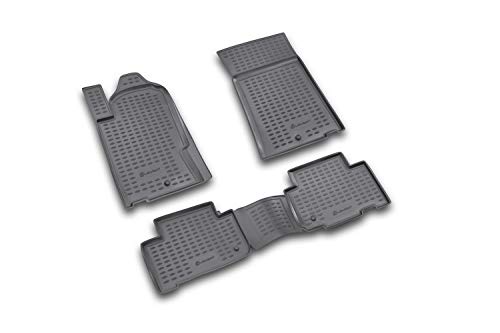 Dywaniki gumowe element dopasowane dywaniki samochodowe SSANG YONG Rexton 2006-2012 4-częściowy