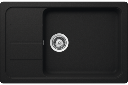 SCHOCK Zlewozmywak granitowy Formhaus D-100LS onyx