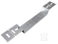 Płytka montazowa z odsadzką do podejść do baterii z uszami 80 100 150 mm metalowa