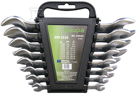 Zestaw kluczy płaskich dwustronnych 8-elementów