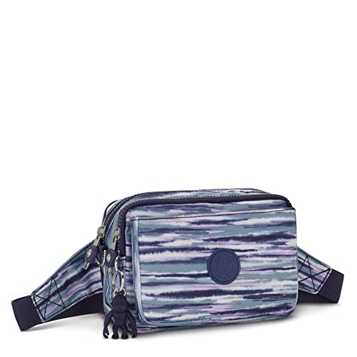 Kipling Damskie torby na ramię ABANU Multi Crossbody, paski w pędzle, Paski pędzelkowe