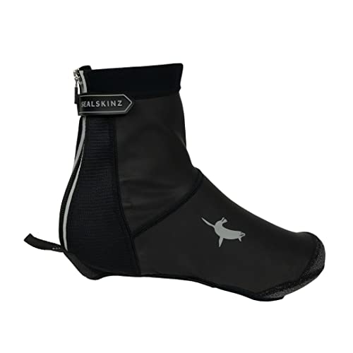 SEALSKINZ Kalosze rowerowe uniseks, Czarny, Small