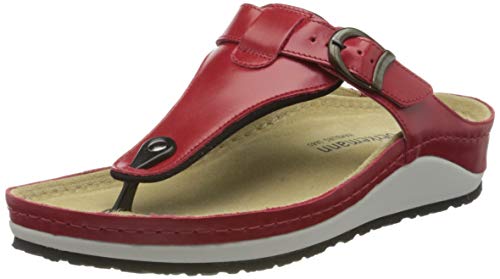 Berkemann Mila klapki damskie, czerwony 201, 42 2/3 EU