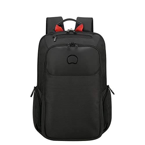 DELSEY PARVIS PLUS walizka na laptopa, 42 cm, 19 litrów, czarna (Noir), czarny (czarny) - 003944602