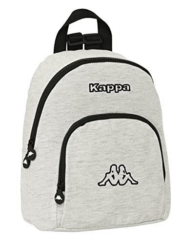 Safta M846 KAPPA plecak do codziennego użytku, idealny dla dzieci w różnym wieku, wygodny i wszechstronny, jakość i wytrzymałość, 25x13x30 cm, szary Unisex dzieci, Szary, Estándar, Casual