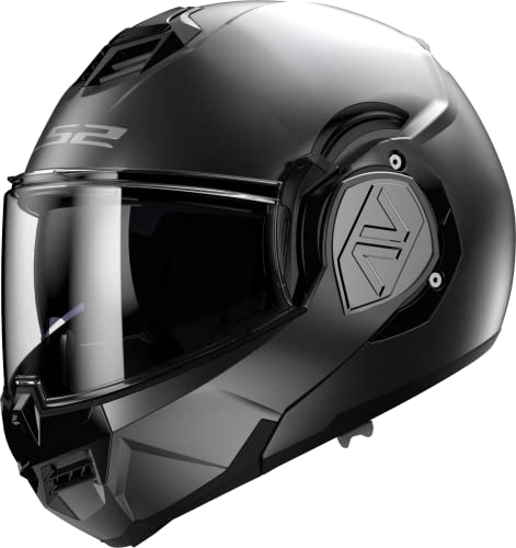 LS2, modulowy kask motocyklowy ADVANT solid mat titanium, XXXL