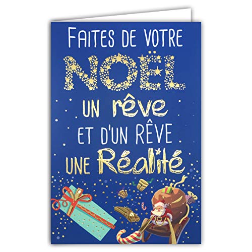 Spraw, aby Twoje Boże Narodzenie stało się marzeniem i rzeczywistością – złote słowa – sanki Mikołaja – prezenty – okapy – niebo – noc – niebieski – powiedzenie – tekst – cytat – sentencja –