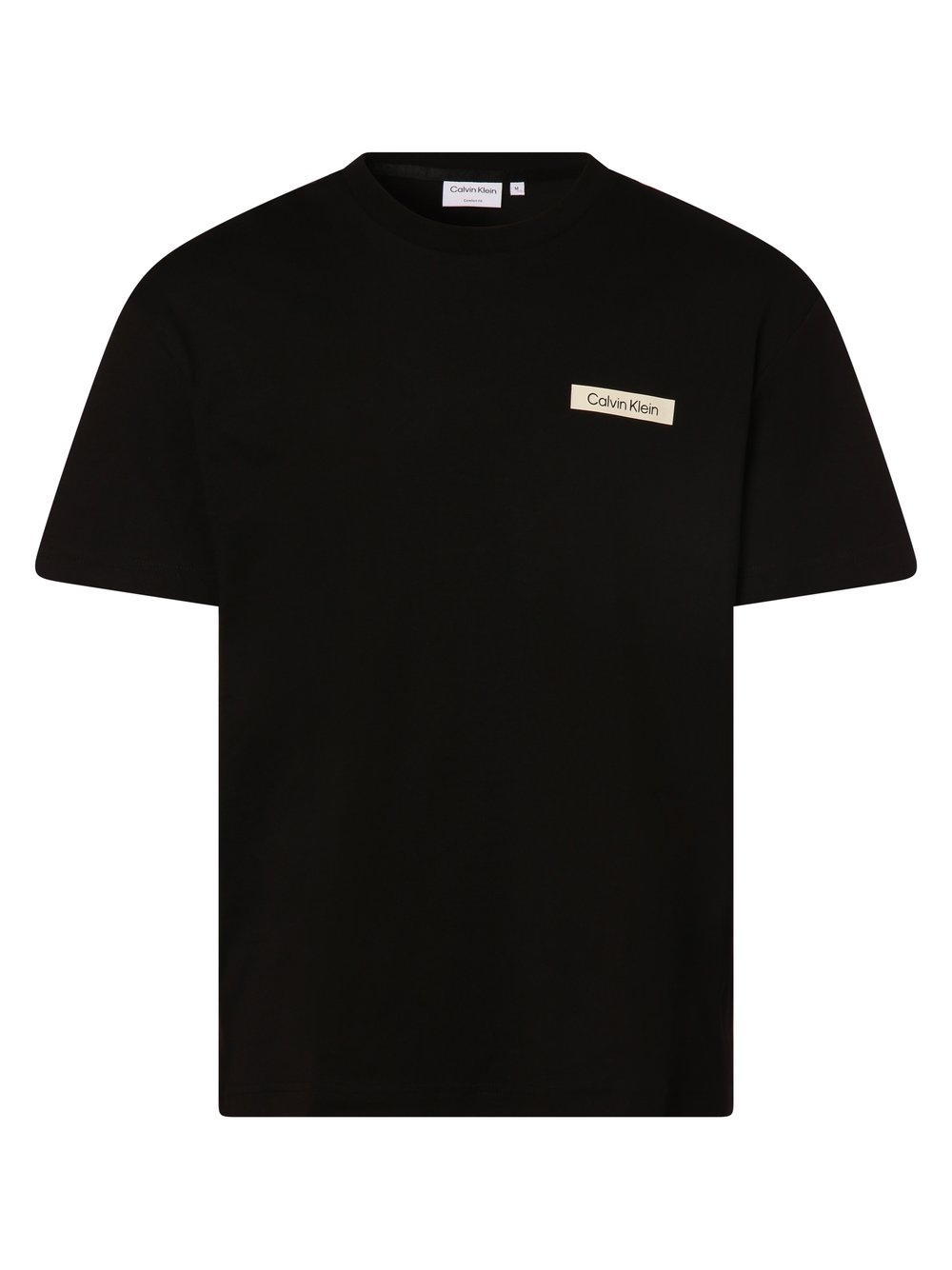 Calvin Klein - T-shirt męski, czarny