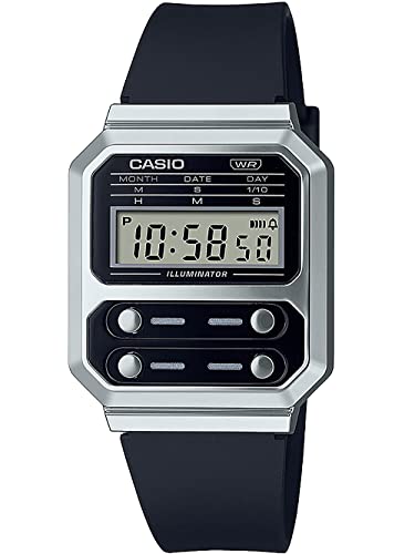 Casio Cyfrowy A100WEF-1AEF, czarny