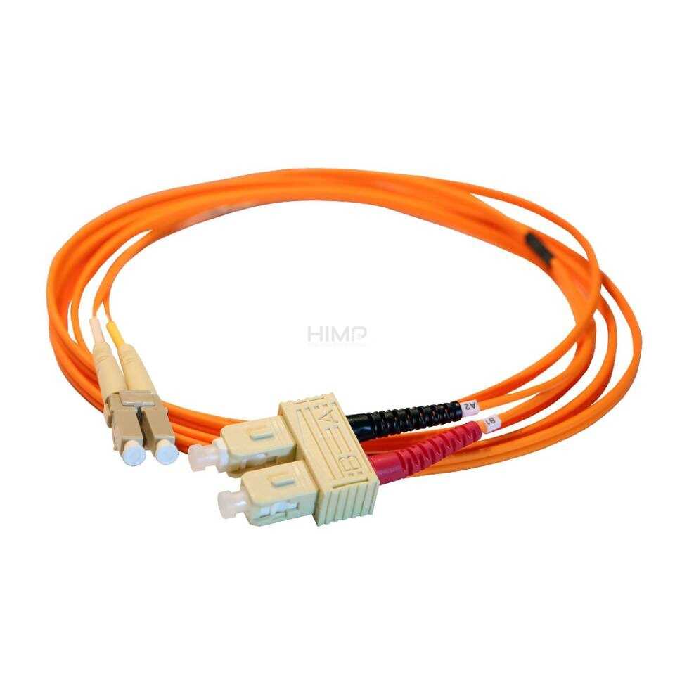 Legrand Patch cord światłowodowy SC/LC duplex MM 50/125 OM2 LSOH 3m 033076 033076